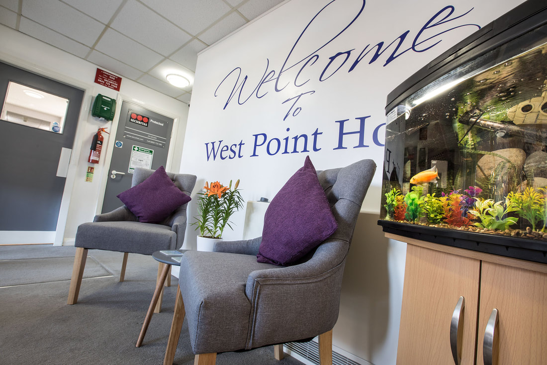 West Point House Self Catering Accommodation Reception